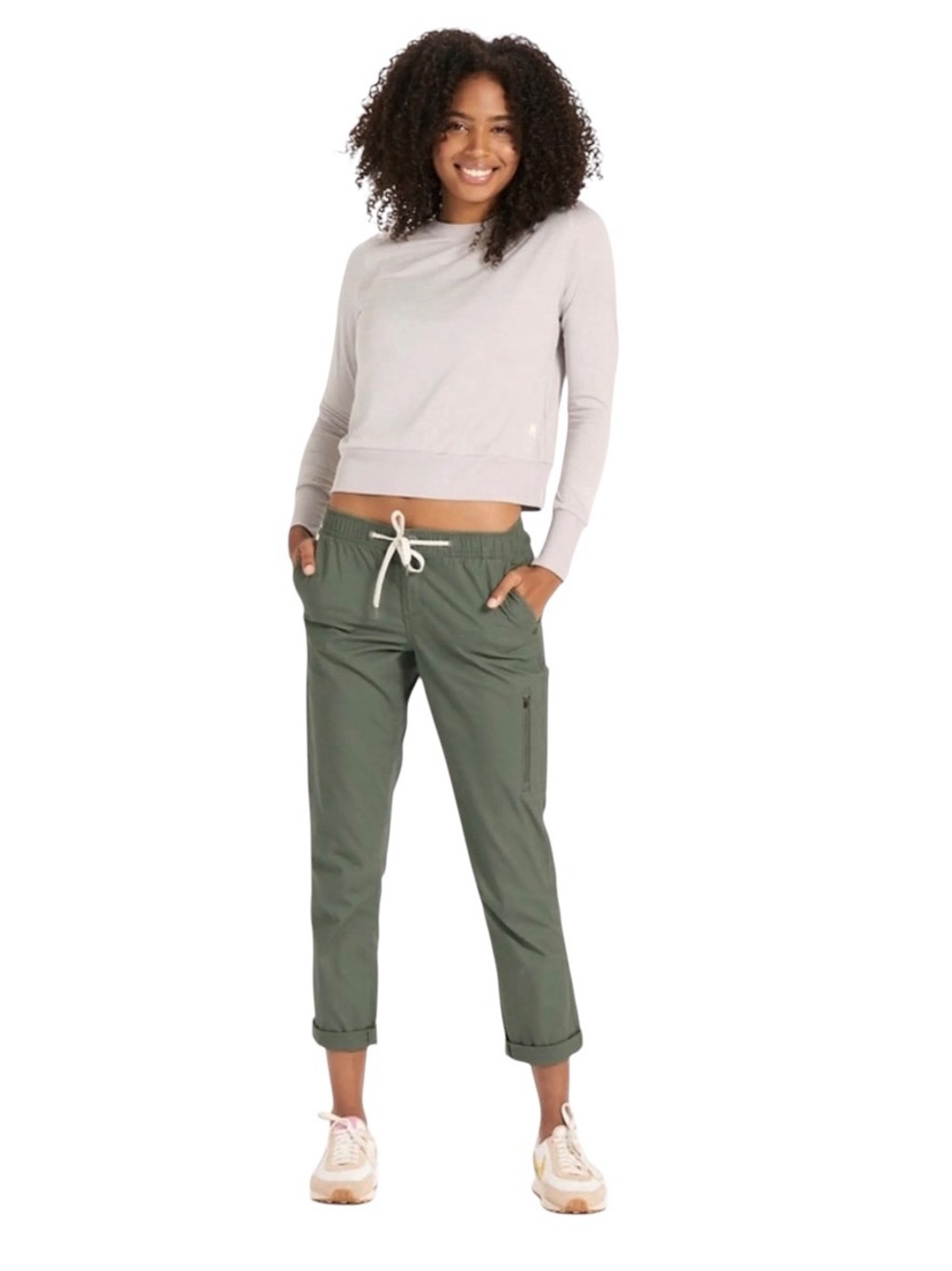 Vuori Ripstop Lightweight Pants • Military Green • Size M